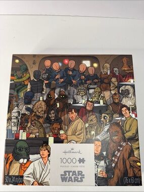 Hallmark Star Wars Mos Eisley Cantina Scene Puzzle